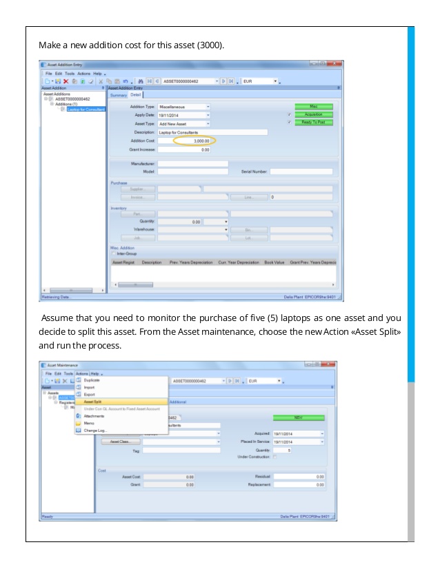 asset management epicor solutions epicor asset managment