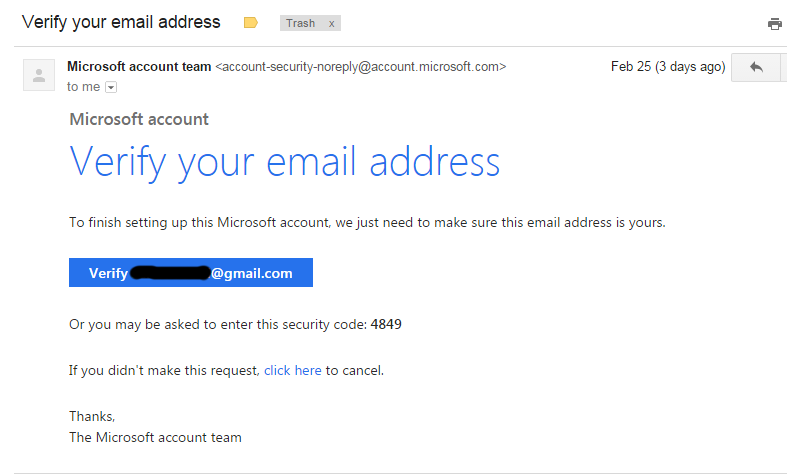 how do i change my microsoft account email on windows 8.1