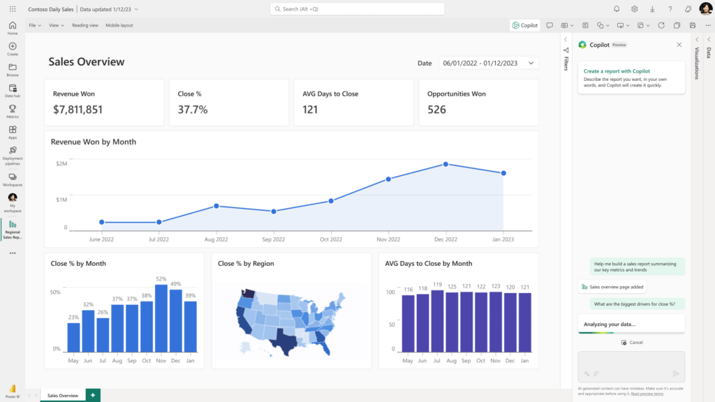 Copilot in Power BI Coming Soon 2WTech