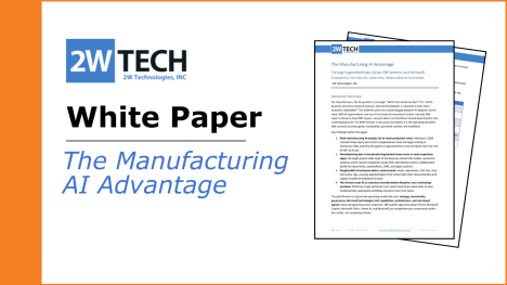 The Manufacturing AI Advantage White pap